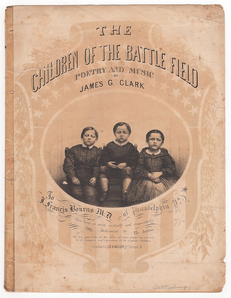 Item #4621 The Children of the Battle Field. James G. Clark.