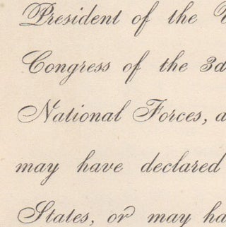 By the President of the United States of America. A Proclamation. [proclamation title] Circular No. 36. Department of State, Washington, 9th May, 1863 [letter of transmittal title].