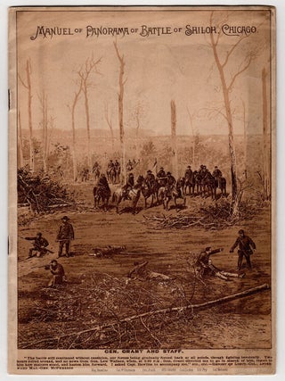 Manual of the Panorama of the Battle of Shiloh. Michigan Avenue, between Madison and Monroe Streets, Chicago.