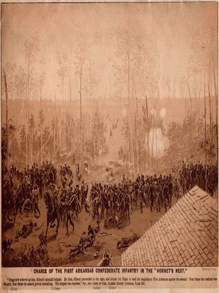 Manual of the Panorama of the Battle of Shiloh. Michigan Avenue, between Madison and Monroe Streets, Chicago.