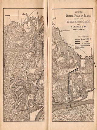 Manual of the Panorama of the Battle of Shiloh. Michigan Avenue, between Madison and Monroe Streets, Chicago.