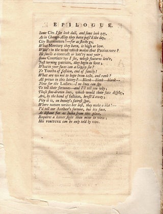Sethona. A Tragedy. As it is Performed at the Theatre-Royal in Drury Lane.