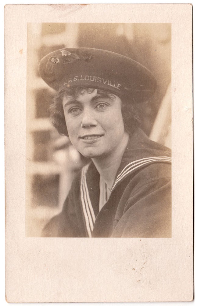 Item #5016 [Photographs of U.S. Navy “Yeomen (F),” i.e. Female Sailors, Serving Aboard the U.S.S. Louisville.]
