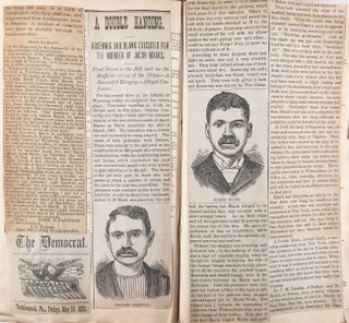 [Scrapbook of materials relating to the murder of Jewish peddler Jakey Marks.]