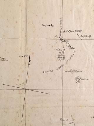 Map Shewing Present Field of the Melanesian Mission.