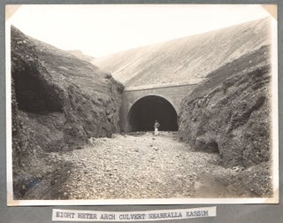 [Construction of the Trans-Iranian Railway.]