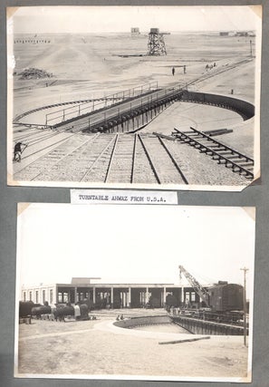 [Construction of the Trans-Iranian Railway.]