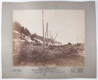 [New York, West Shore & Buffalo Railway Mammoth Plate Photos and Scrapbook.]