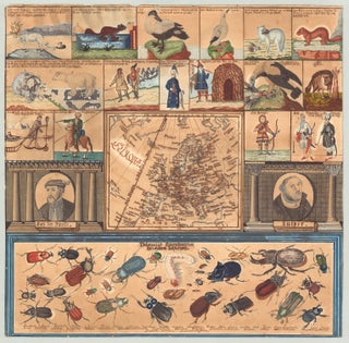 Item #5215 [Didactic manuscript map of Europe.]. Odo Staab