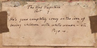 [Originial Illustrations for The Red Napoleon.]