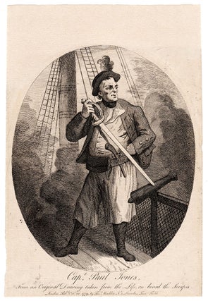 Item #5246 Capt. Paul Jones, From an Original Drawing taken from the Life, on board the Serapis....