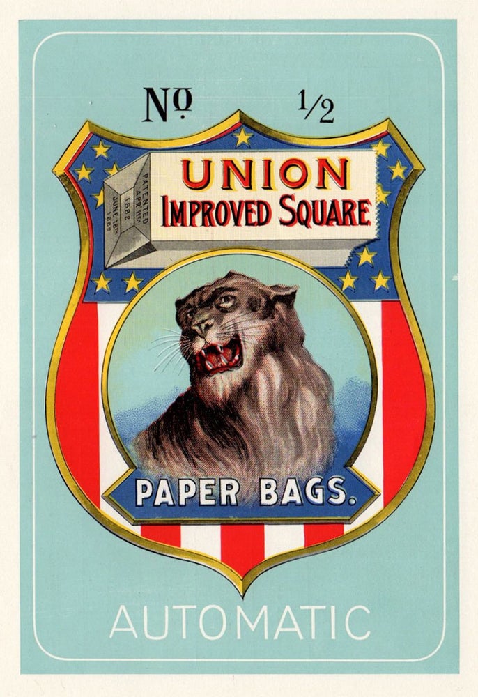 Item #5265 Union Bag & Paper Co. Chicago, Manufacturers of Paper Bags. Capital $2,000, 000. Lucius George Fisher, president, Frank Washburn Charles Dean vice-president, secretary and treasurer.