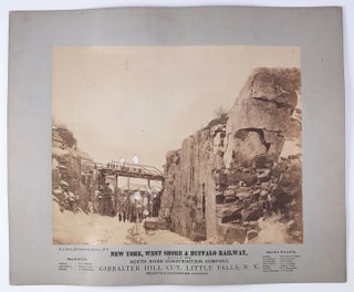 [New York, West Shore & Buffalo Railway Mammoth Plate Photos.]