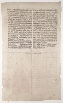 Important and Alarming Information. A Letter from the Hon. Timothy Pickering, A Senator of the United States, from the State of Massachusetts, exhibiting to his constituents, a view of the imminent danger of an unnecessary and ruinous war, addressed to his excellency James Sullivan, Governor of said State. City of Washington, Feb. 16, 1808.