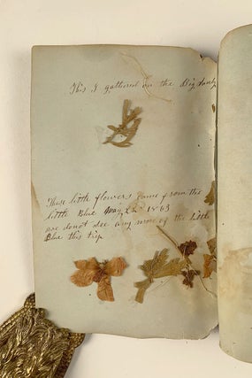 [Manuscript overland diary/herbarium].