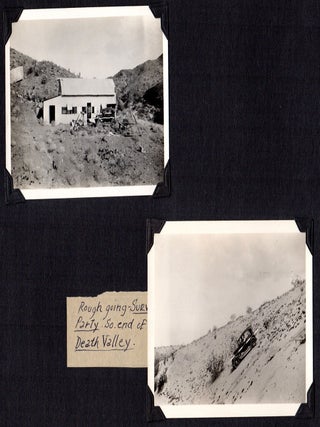 [Boulder [Hoover] Dam Photo Album: Surveying and construction.] Photographs [Cover-title].