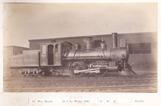 [Locomotive photo archive.] Photographs; Porte Feuille [cover-titles].