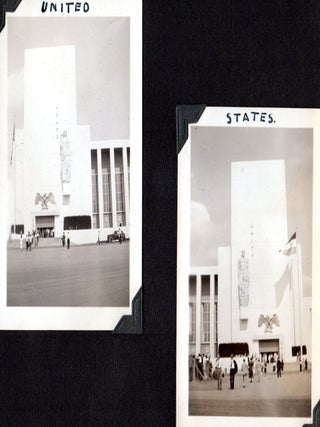 [Photo album including 1939&ndash;40 World&rsquo;s Fair content.] Photographs.