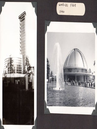 [Photo album including 1939&ndash;40 World&rsquo;s Fair content.] Photographs.