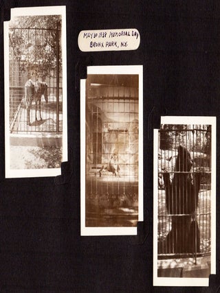 [Photo album including 1939&ndash;40 World&rsquo;s Fair content.] Photographs.