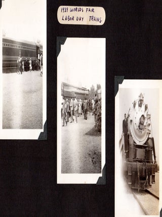 [Photo album including 1939&ndash;40 World&rsquo;s Fair content.] Photographs.