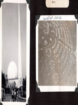 [Photo album including 1939&ndash;40 World&rsquo;s Fair content.] Photographs.