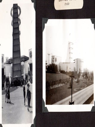 [Photo album including 1939&ndash;40 World&rsquo;s Fair content.] Photographs.