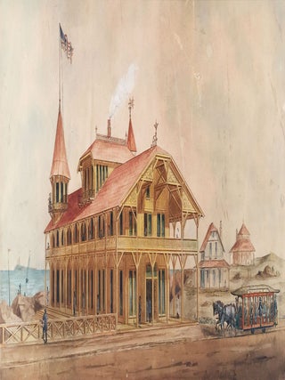 Perspective View [of the Salem Willows Pavilion].