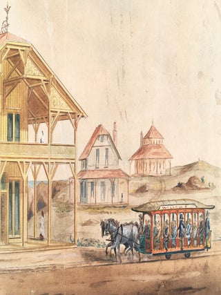 Perspective View [of the Salem Willows Pavilion].