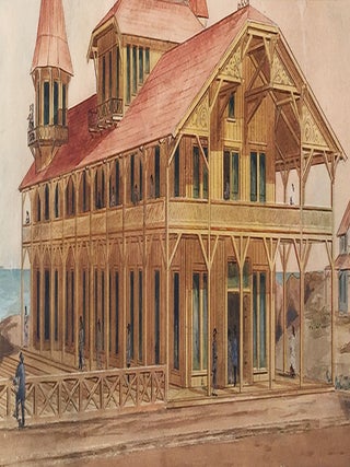 Perspective View [of the Salem Willows Pavilion].