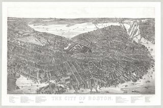 Item #5552 The City of Boston. 1879. J. C. Hazen, del