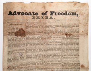 Advocate of Freedom, EXTRA [newspaper].