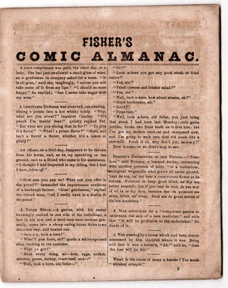 Fisher’s Comic Almanac. 1870.
