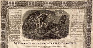 Declaration of the Anti-Slavery Convention. Assembled in Philadelphia, December 4, 1833.
