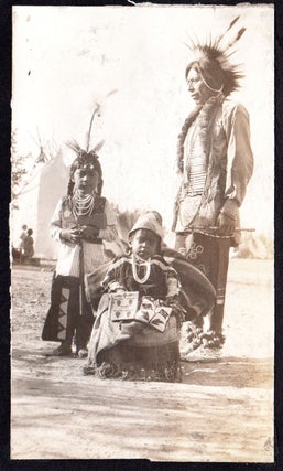 [Album of Photographs Documenting a Portion of the American Indian Citizenship Expedition of 1913.]