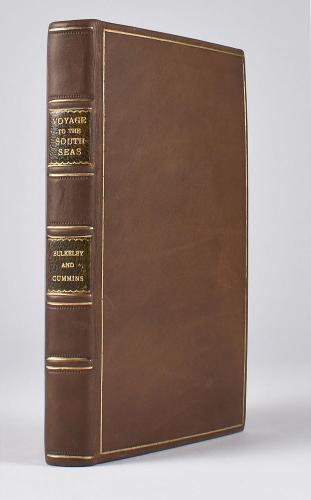 Item #5719 A Voyage to the South Seas, in the Years 1740-1. Containing a Faithful Narrative of the Loss of His Majesty’s Ship the Wager on A Desolate Island…. John Bulkeley, John Cummins.