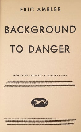 Background to Danger.