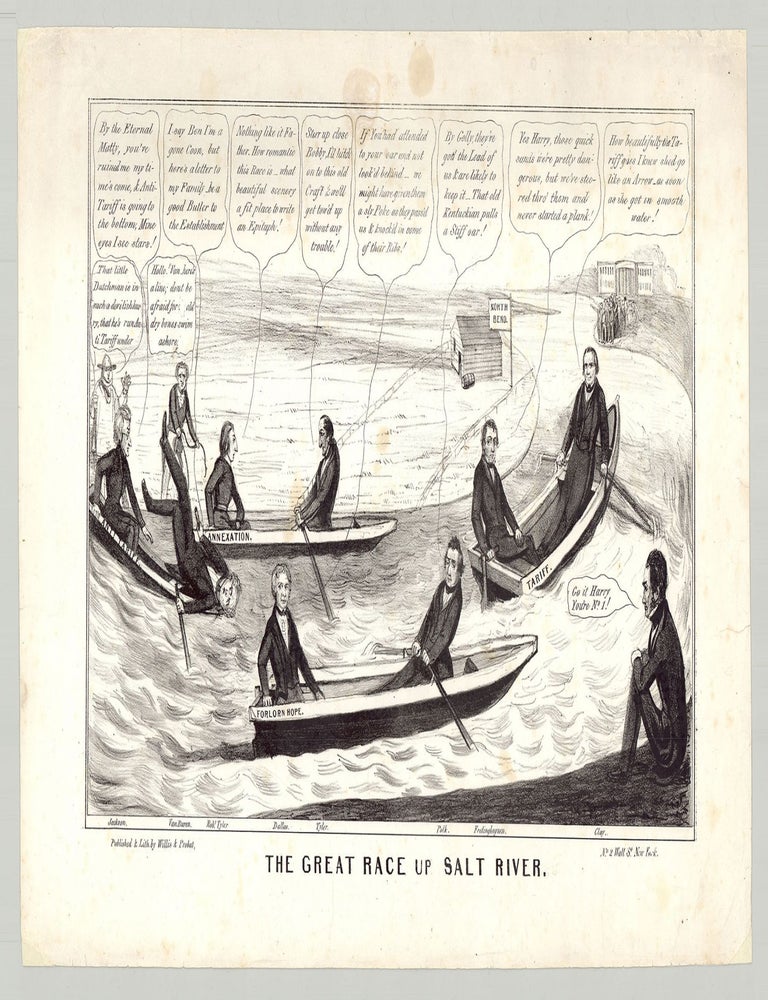 Item #5884 The Great Race Up Salt River.