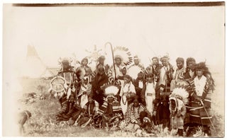 [Set of Fifteen Original Photographs of the Sioux and Asinniboine People by a Montana Photographer].