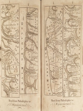 The Traveller’s Directory, or a Pocket Companion: shewing the course of the main road from Philadelphia to New York, and from Philadelphia to Washington. With descriptions of the places through which it passes, and the intersections of the cross roads. Illustrated with an account of such remarkable objects as are generally interesting to travellers. From actual survey.