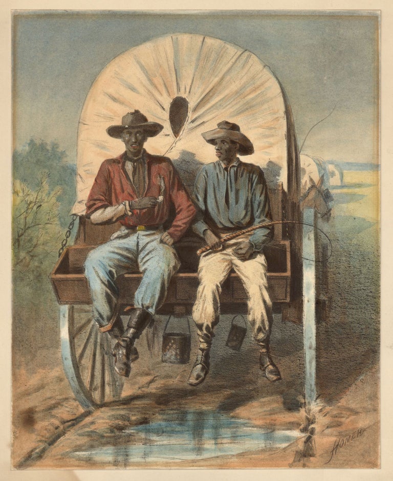 Item #5910 Campaign Sketches: The Baggage Train and The Jolly Cook. Winslow Homer.