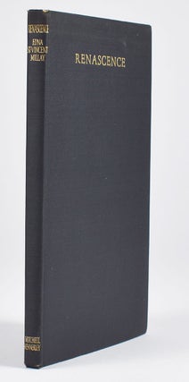 Item #5950 Renascence and Other Poems. Edna St. Vincent Millay