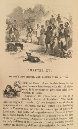 Uncle Tom’s Cabin; or, Life Among the Lowly. Illustrated Edition, Complete in One Volume. Original Designs by Billings; Engraved by Baker and Smith.