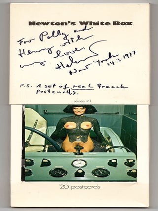 Item #6004 Newton’s White Box : 20 Postcards. Helmut Newton