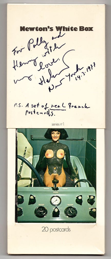 Item #6004 Newton’s White Box : 20 Postcards. Helmut Newton.