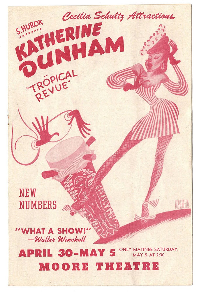 Item #6020 Katherine Dunham in Tropical Revue. Cecilia Schultz.