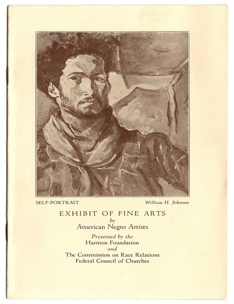 Item #6028 Exhibit of Fine Arts by American Negro Artists. Harmon Foundation.
