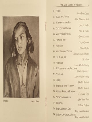 Exhibit of Fine Arts by American Negro Artists.