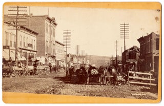 [Lot of Leadville, Colorado silver-mining boom cabinet cards.]