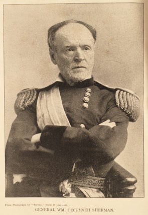 [Salesman’s dummy for:] Life of W. M. Tecumseh Sherman, Late Retired General, U.S.A. A graphic history of his career in war and peace; his romantic youth; his stern and patriotic manhood; his calm and beautiful old age; a marvellous march from the mountains of time to the sea of eternity. By W. Fletcher Johnson, Aided by Maj. Gen. O. Howard, U.S.A.